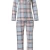 Rebelle Pyjamas | Rebelle Full Button Cotton Woven Flannel Pyjama 'Cool Chic Checks'