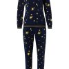 Rebelle Pyjamas | Rebelle Soft Fleece Lounge Homesuit 'Shining Starry Night '