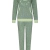 Rebelle Pyjamas | Rebelle Ladies Long Sleeve Organic Combed Cotton Pyjama 'No Bad Days'