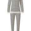 Rebelle Pyjamas | Rebelle Young Ladies Long Sleeve Pyjama Set 'Trendy Lines'