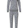 Pastunette Pyjamas | Pastunette Ladies Pyjama With Cuffs 'Funky Letters'