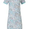 Pastunette Nightshirts | Pastunette Short Sleeve Cotton Nightdress 'Floral Dream Garden'