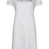 Rebelle Nightshirts | Rebelle Ladies Short Sleeve Cotton Single Jersey Nightdress 'At The Zoo'