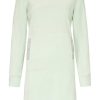 Pastunette Nightshirts | Pastunette Ladies Soft Velvet Home Lounge Dress 'Home Comfort Green'