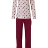 Pastunette Pyjamas | Pastunette Ladies Full Button Cotton Pyjama Set 'Stripes & Print'