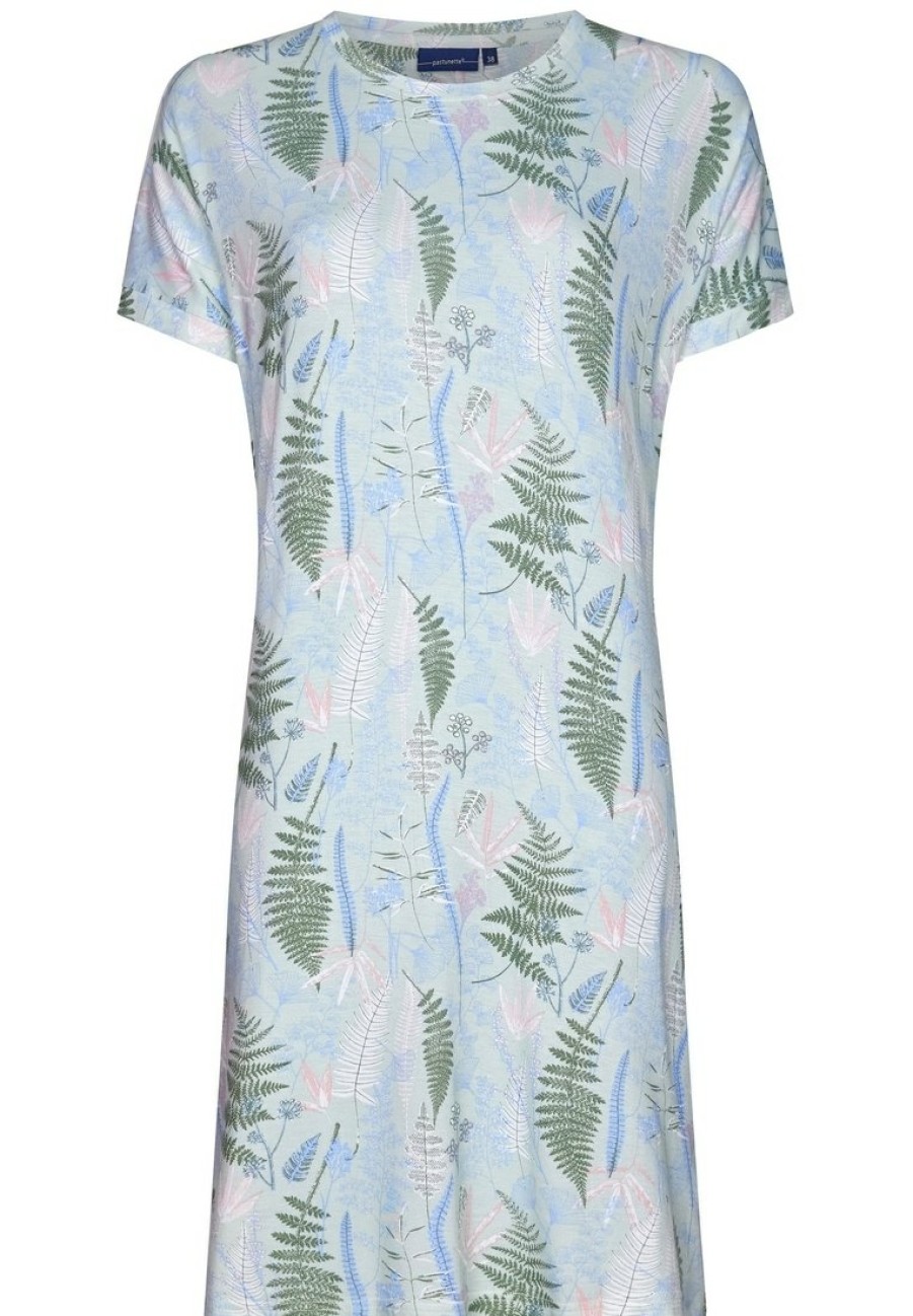 Pastunette Nightshirts | Pastunette Ladies Short Sleeve Bamboo-Mix Nightdress 'Outdoor Life'