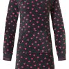 Rebelle Nightshirts | Rebelle Ladies Fleece Lounge Home Dress 'Loadsa Love '