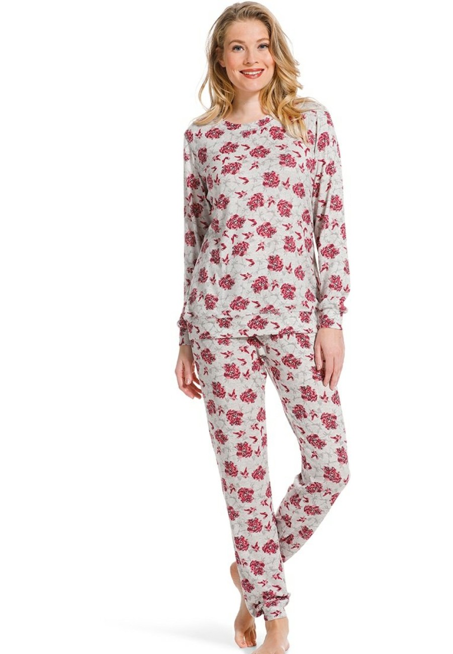 Pastunette Pyjamas | Pastunette Ladies Home Lounge Pyjama Set 'Floral Beauty'