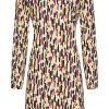 Pastunette Deluxe Nightshirts | Pastunette Deluxe Ladies Long Sleeve Nighhtdress 'Brush Strokes'