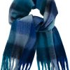 Pastunette 24/7 Slipper Boots, Blankets & More | Pastunette 24/7 One Size Soft Scarf 'Blue Chunky Checks'