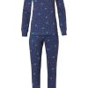 Rebelle Pyjamas | Rebelle Ladies Long Sleeve Cotton Pyjama 'Pretty Paws & Dots'