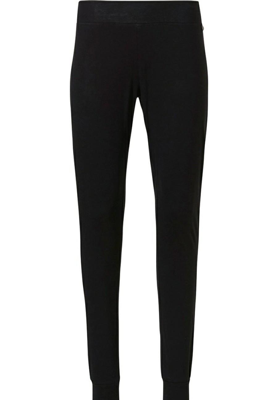 Rebelle Mix & Match | Rebelle Lounge Style Black Mix & Match Slim Fit Pants With Cuff