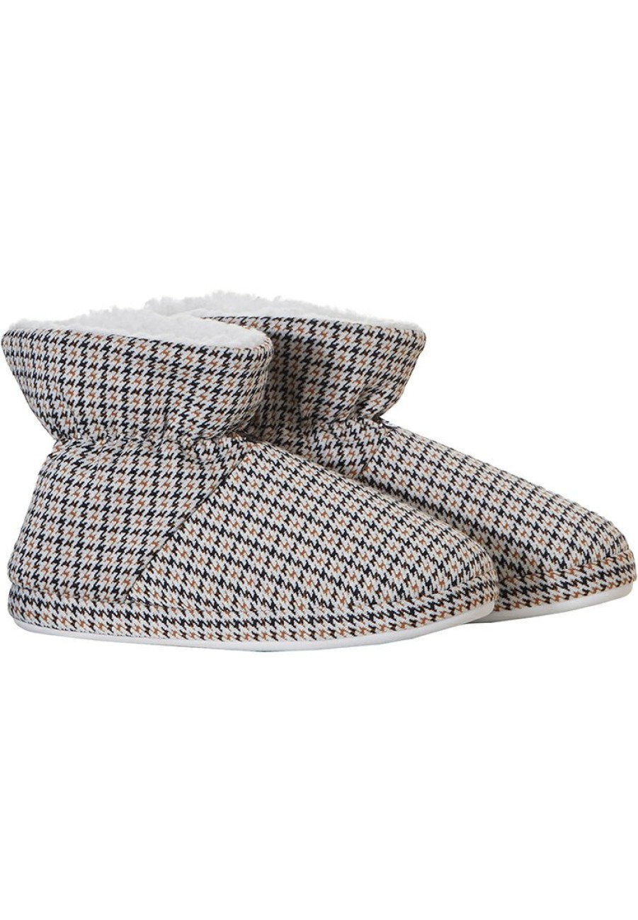 Pastunette Deluxe Slipper Boots, Blankets & More | Pastunette Deluxe Ladies Home Indoor Boots 'Fashion Checks'