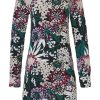 Pastunette Deluxe Nightshirts | Pastunette Deluxe Long Sleeve Night- & Homedress 'Intense Floral'