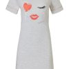 Rebelle Nightshirts | Rebelle Short Sleeve Nightdress 'Sweet At Heart '