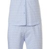 Pastunette Pyjamas | Pastunette Cotton Full Button Pyjama 'Crosses In Circles'