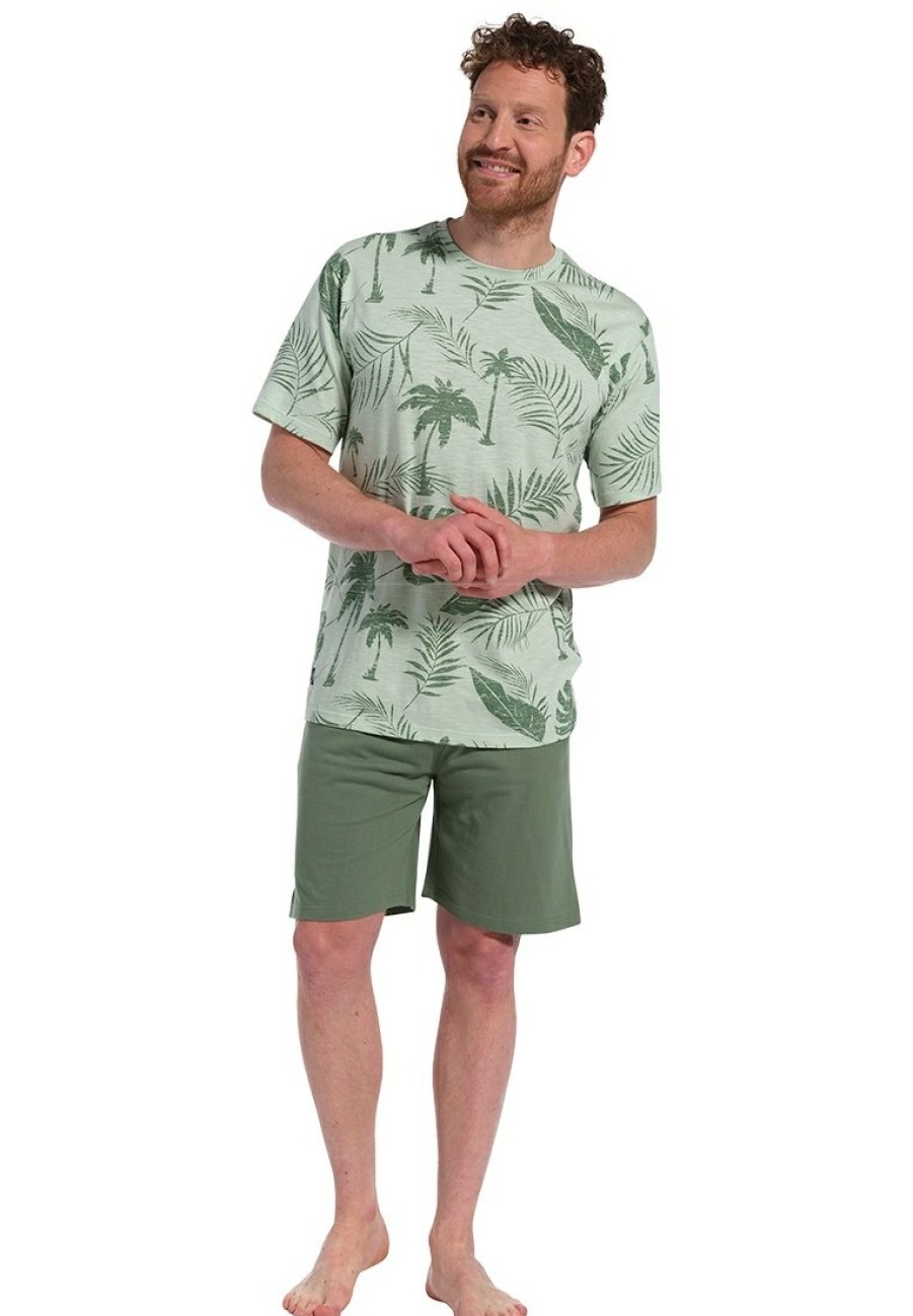 Pastunette for Men Shorty Set | Pastunette For Men Cotton Mens Shorty Set 'Garden Glory, Outdoor Life '