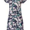 Pastunette Deluxe Nightshirts | Pastunette Deluxe Ladies Short Sleeve Nightdress 'Romantic Floral'