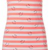 Rebelle Nightshirts | Rebelle Sleeveless Nightdress With Buttons 'I Love It, Sailor Stripes'